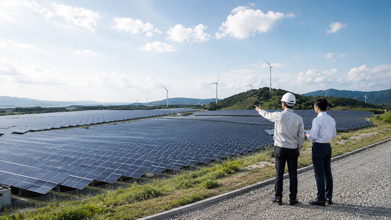 Solar power project development and brokerage image